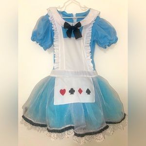 Juniors S/M Alice in Wonderland costume
